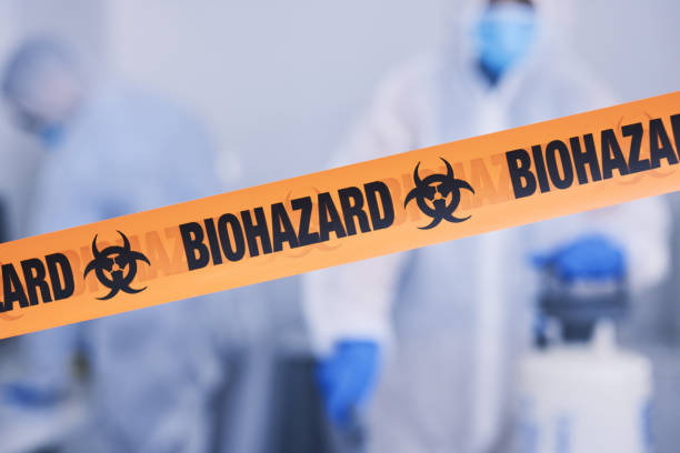 Professional Biohazard technician working in Bridgehampton, NY